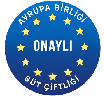 Avrupa Birliği onaylı süt çiftliği rozeti